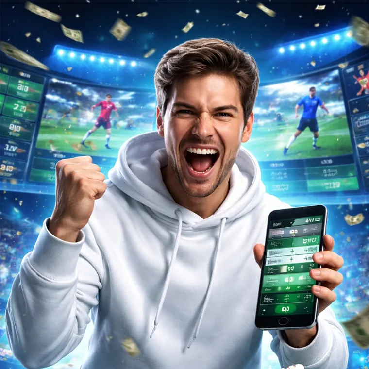 Smartphone displaying okplay app with a slot game, highlighting mobile-first gaming